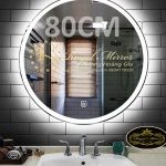 Gương LED tròn giá rẻ Hà Nội. Đường kính 80cm