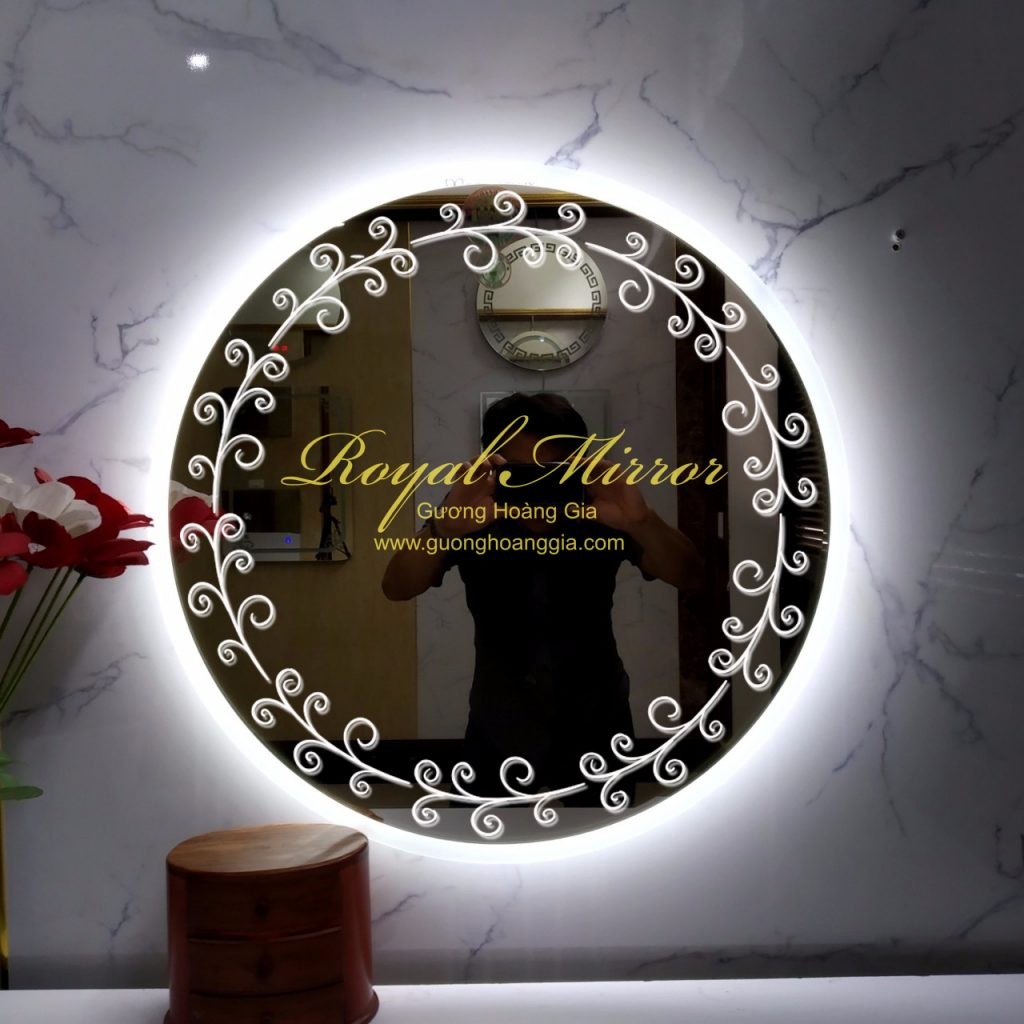 GUONG TRON LED DECOR 001