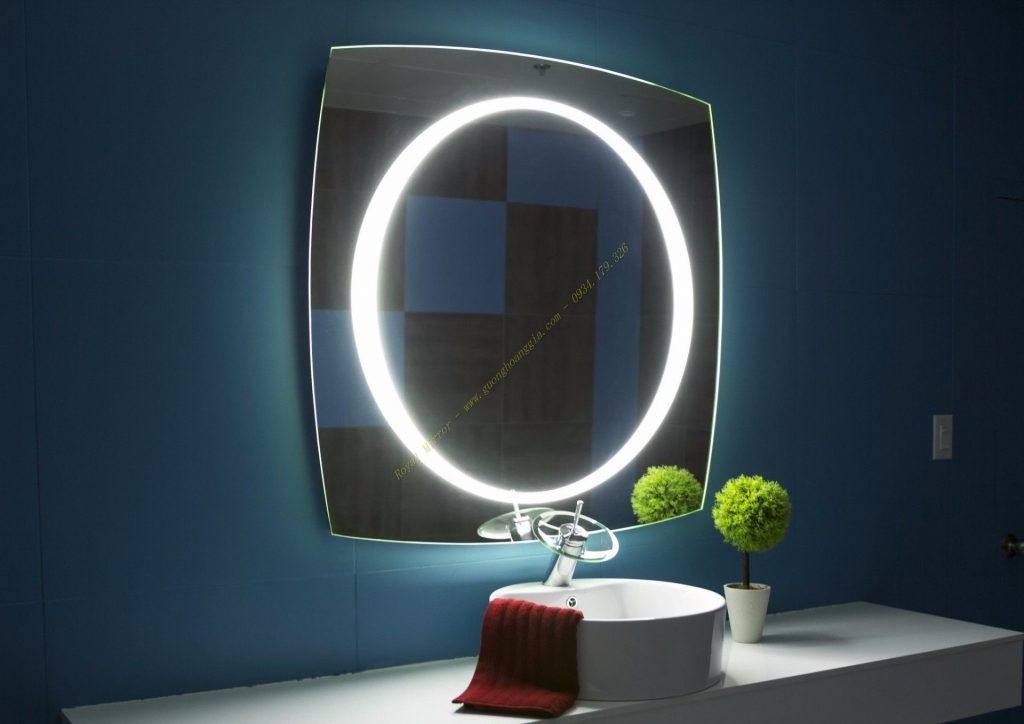 Gương đèn LED decor 80 * 80 cm
