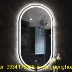 Gương OVAL đèn LED cảm ứng cao cấp