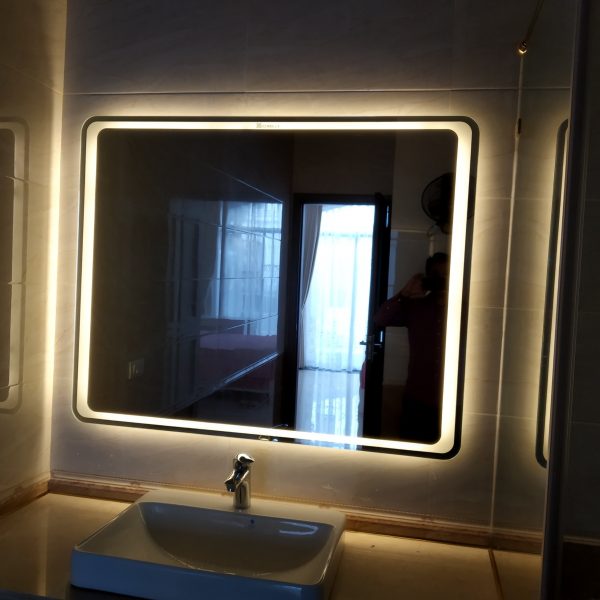 Gương Đèn LED nhà tắm. KT 100*80cm. Mã RCN2-108