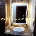 Gương thông minh cao cấp cho bàn lavabo phòng tắm. KT 60*80 . Đèn cảm ứng, Sấy gương. Mã RCN8-68 PRE