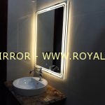 Gương thông minh cao cấp cho bàn lavabo phòng tắm. KT 60*80 . Đèn cảm ứng, Sấy gương. Mã RCN8-68 PRE