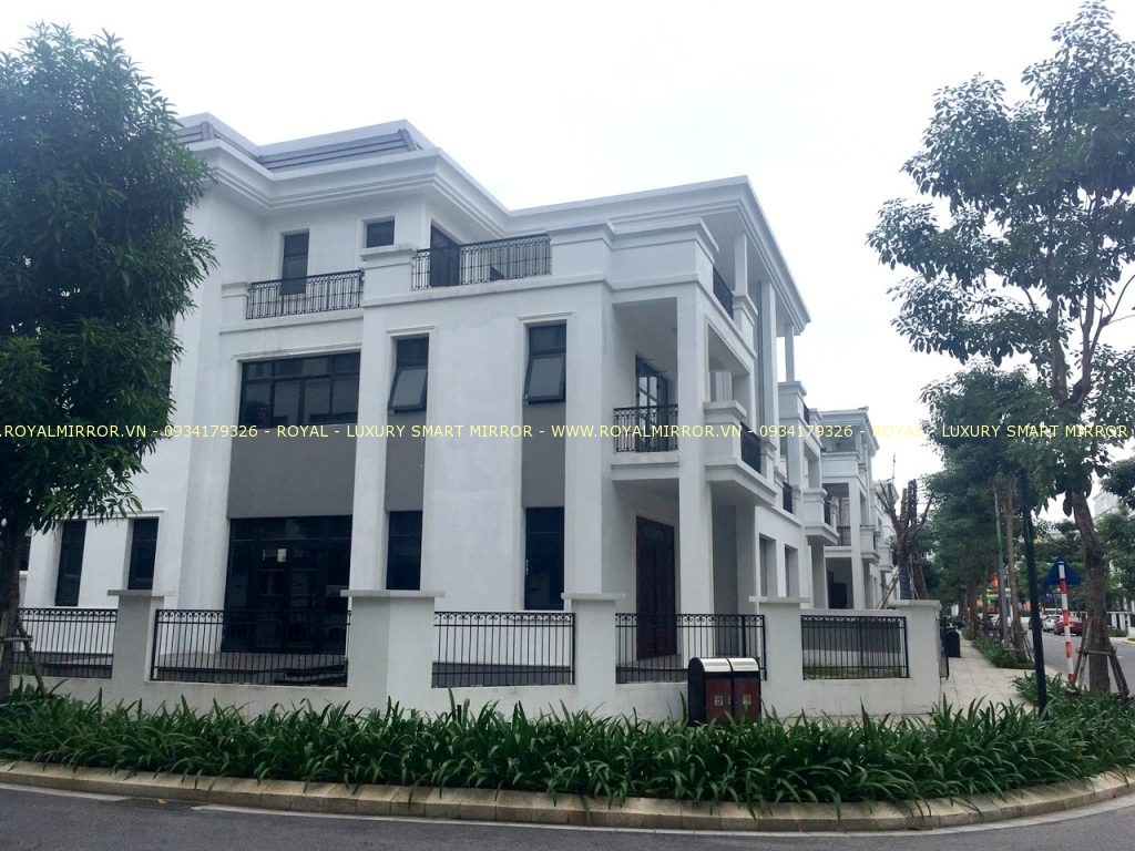 Gương thông minh ROYAL cho công trình Biệt Thự VINHOMES GARDENIA MỸ ĐÌNH