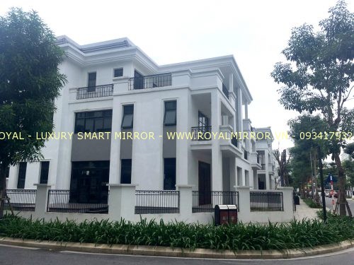 Gương thông minh ROYAL cho công trình Biệt Thự VINHOMES GARDENIA MỸ ĐÌNH