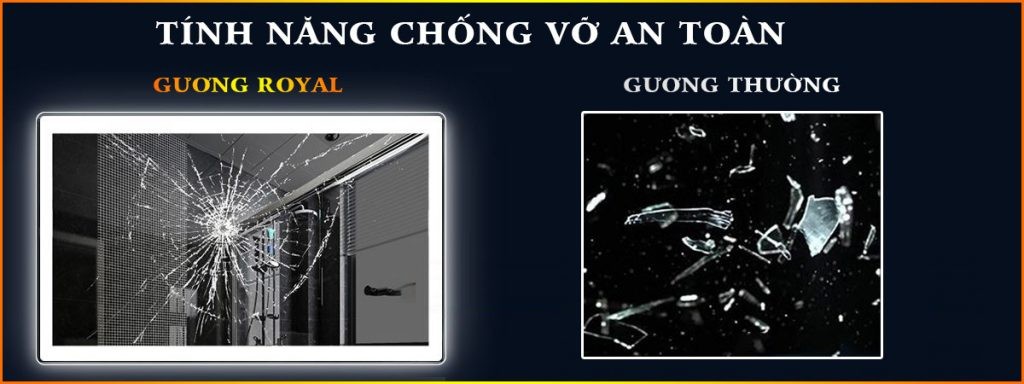 GƯƠNG AN TOÀN CHỐNG VỠ ROYAL