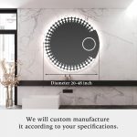 Gương tròn LED khổ lớn RDC1200