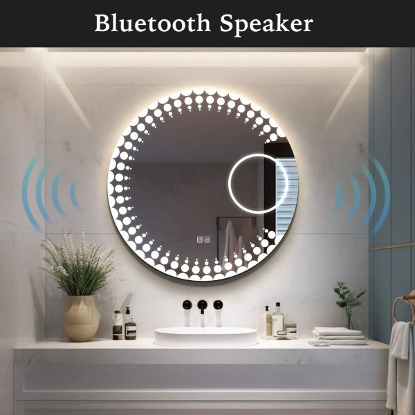 MUSIC BOX trên Gương đèn LED cao cấp RDC1200
